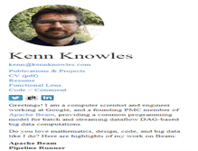 Tablet Screenshot of kennknowles.com